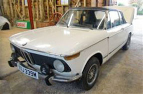 1973 BMW 2002 Cabriolet