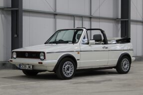 1986 Volkswagen Golf GTi Cabriolet