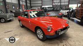 1980 MG MGB GT