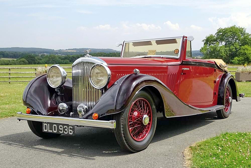 Bentley 3½ Litre Vanden Plas Drophead Coupe