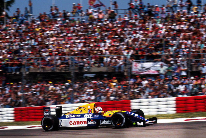 Nigel Mansell, Williams FW14B