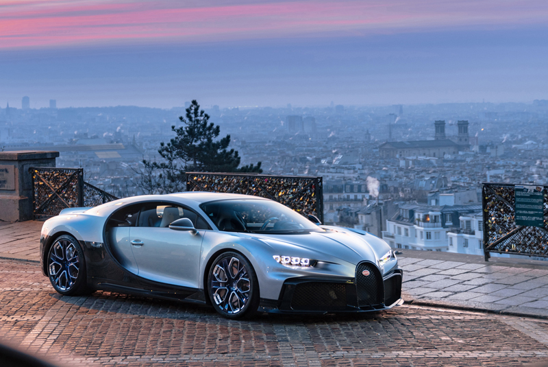 Bugatti Chiron Profilée