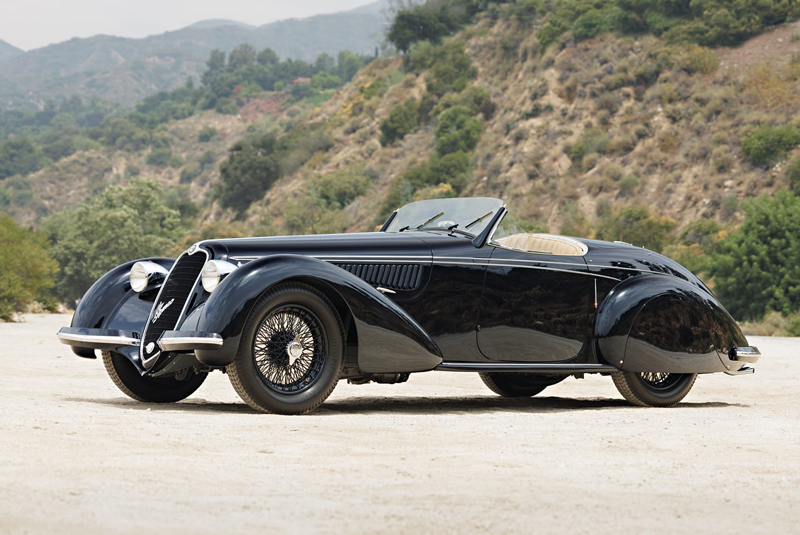 Alfa Romeo 8C 2900B Lungo Spider